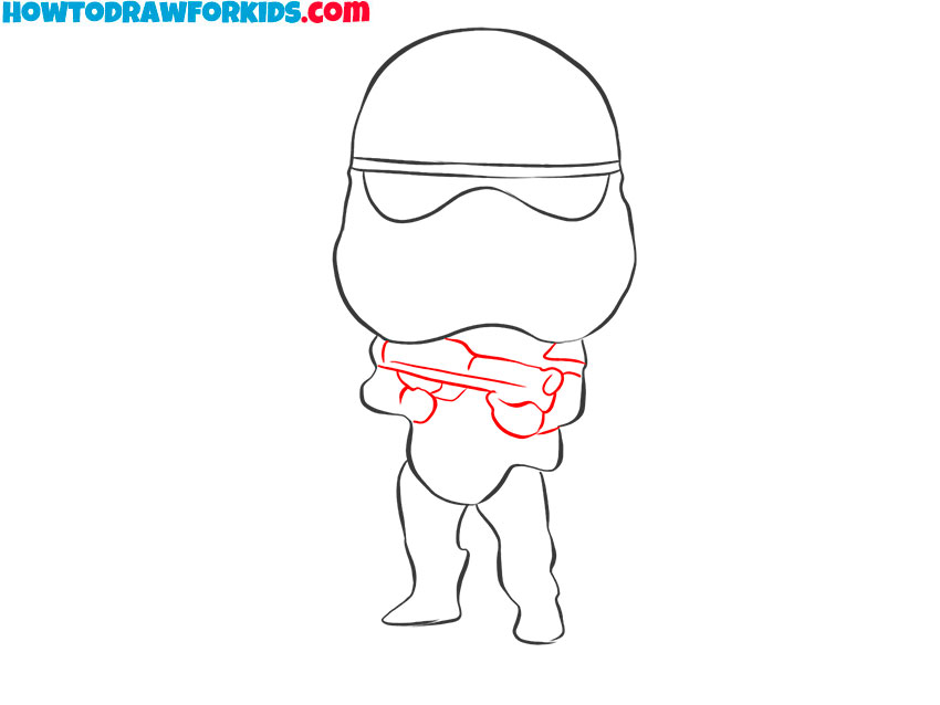 how to draw a clone trooper realistic