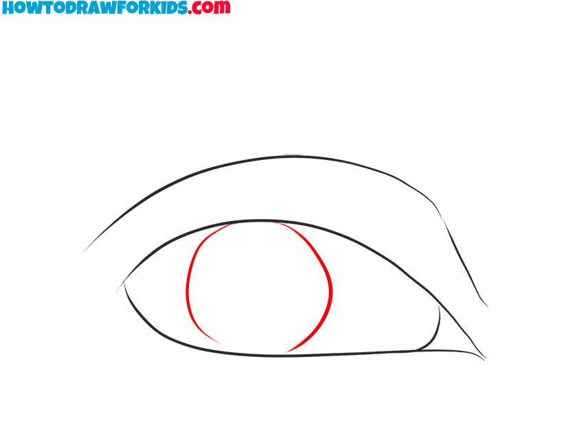 how to draw a cute cartoon eye
