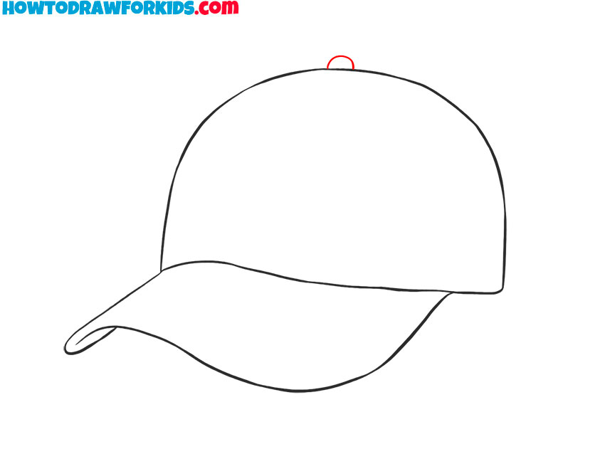 baseball cap drawing lesson