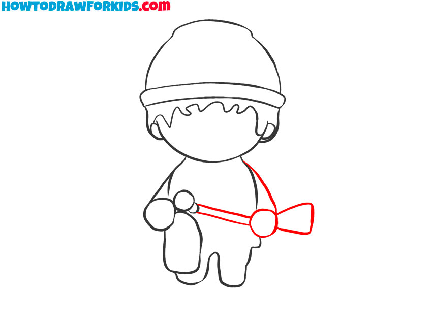 firefighter drawing easy