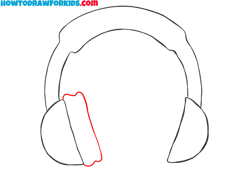 headphones cartoon drawing