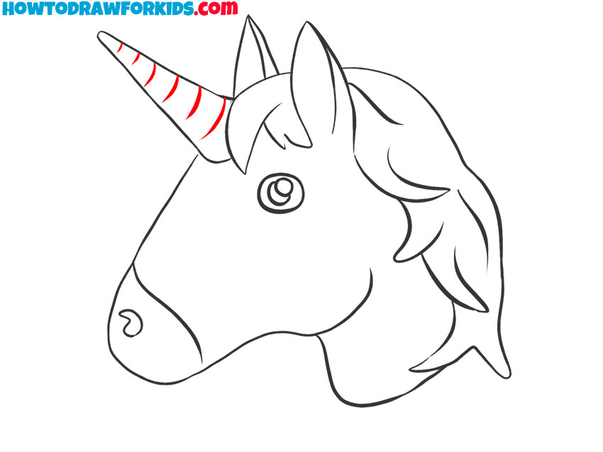 unicorn emoji drawing tutorial
