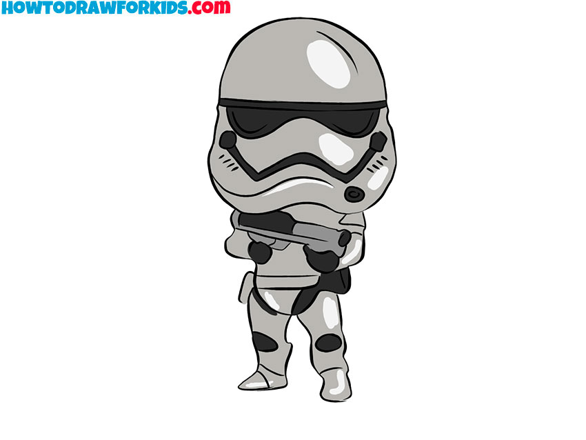 How to Draw a Clone Trooper Easy Drawing Tutorial For Kids