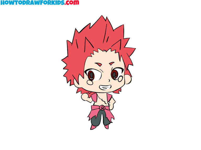 How to Draw Kirishima Easy Drawing Tutorial For Kids