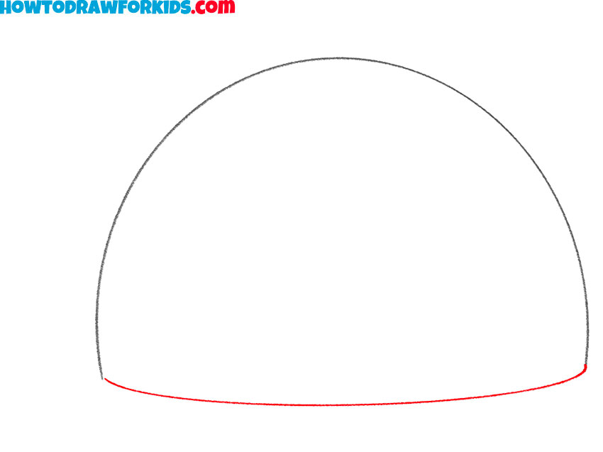 How to Draw an Igloo step by step