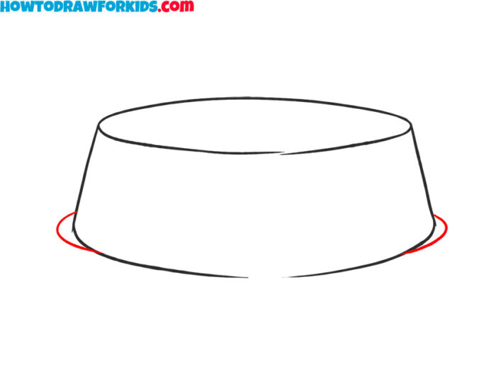 How to Draw a Dog Bowl Easy Drawing Tutorial For Kids