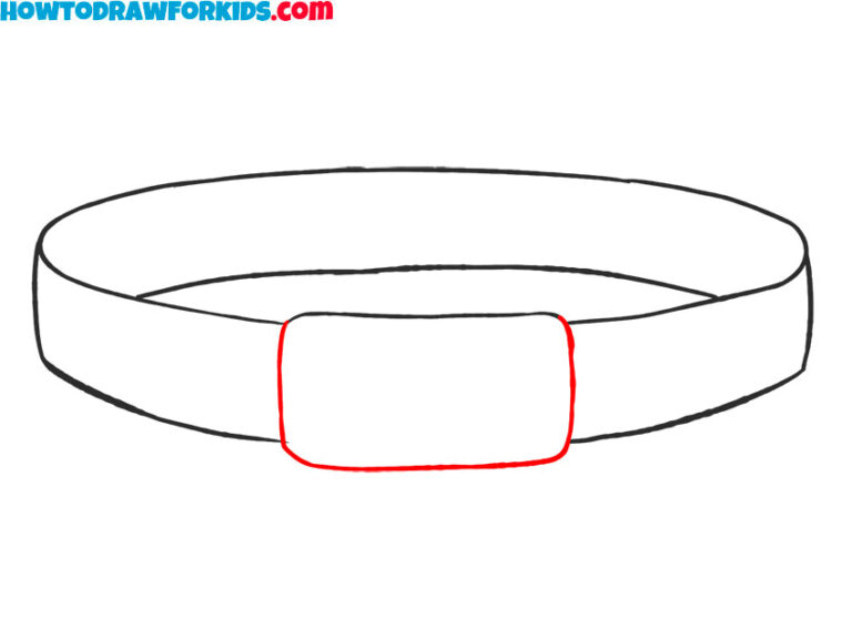 How to Draw a Dog Collar Easy Drawing Tutorial For Kids