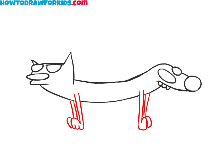 How to draw cute Catdog