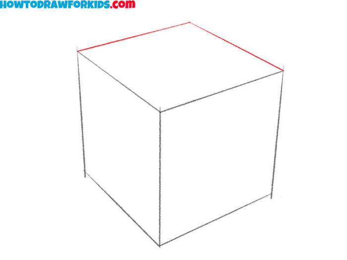 How To Draw A 3d Box Easy Drawing Tutorial For Kids
