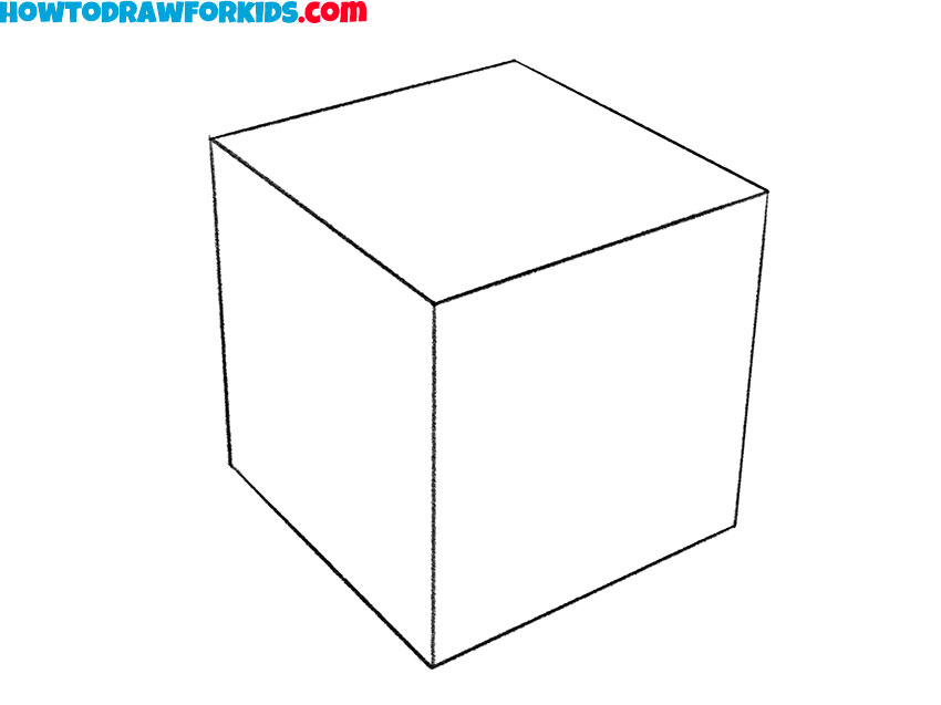 a 3d box drawing tutorial