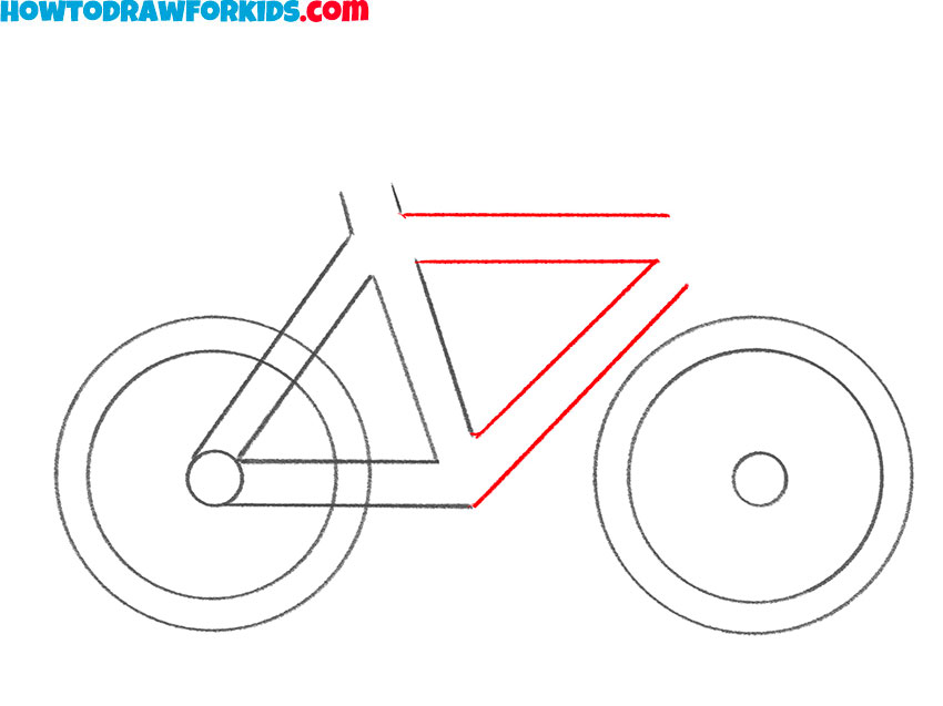 a bike drawing guide