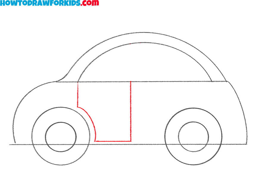 a car drawing guide