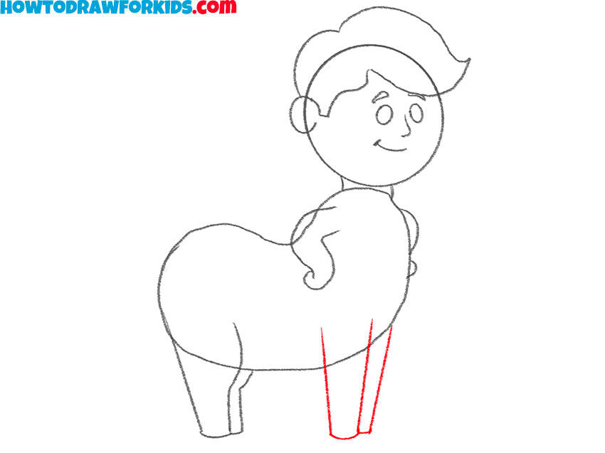 a centaur drawing tutorial