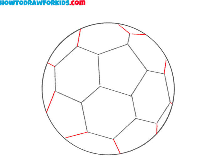 How to Draw a Football Easy Drawing Tutorial For Kids