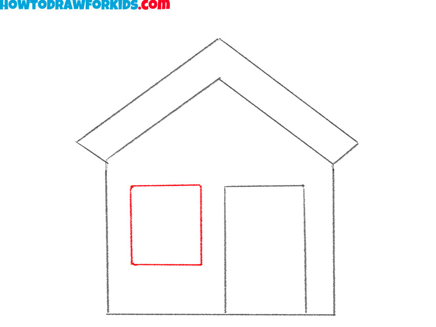 a house drawing guide
