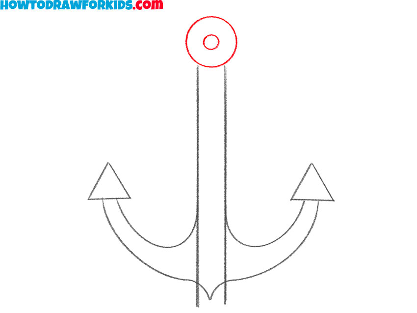 an anchor drawing guide