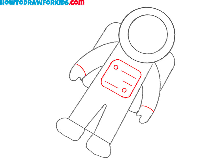 an astronaut drawing tutorial