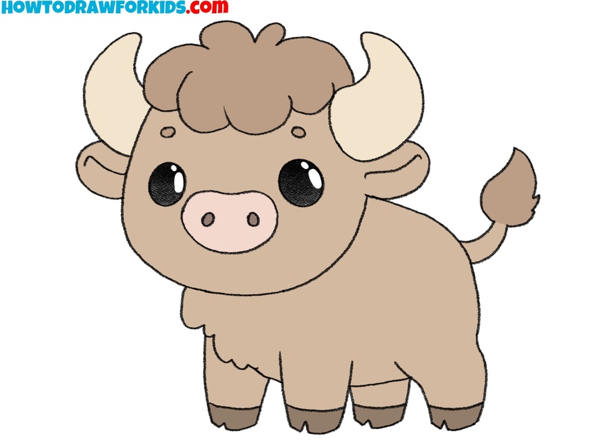 Add color to the buffalo