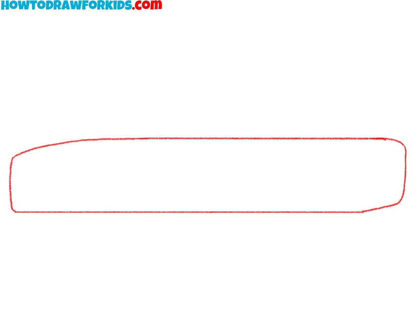 Draw the base shape of the body