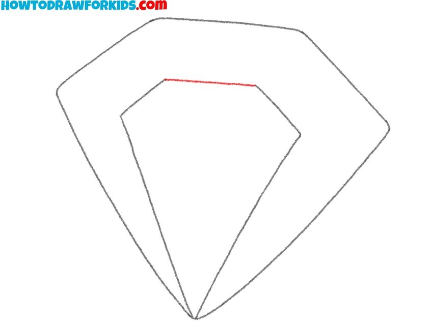 Connect the top facets