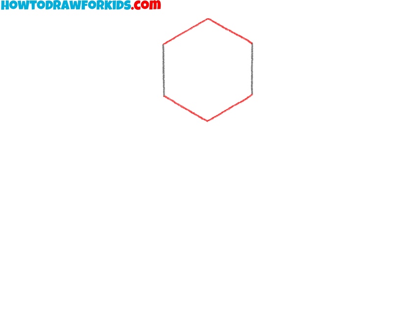 Complete the first hexagon
