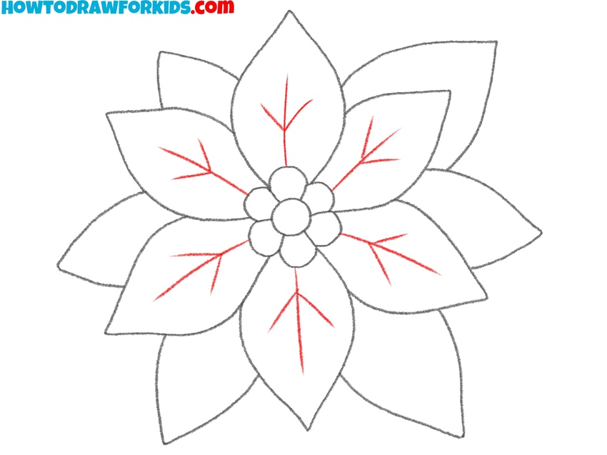 Sketch top leaf texture