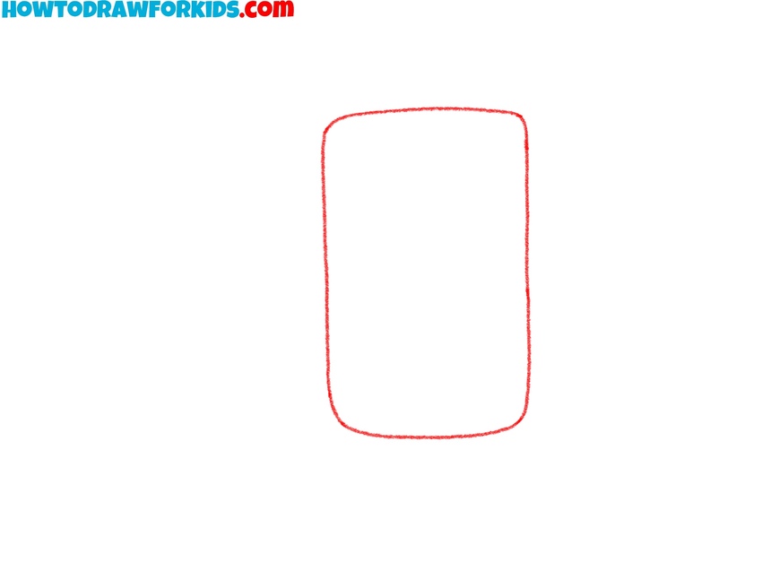 Draw Bluey’s body base