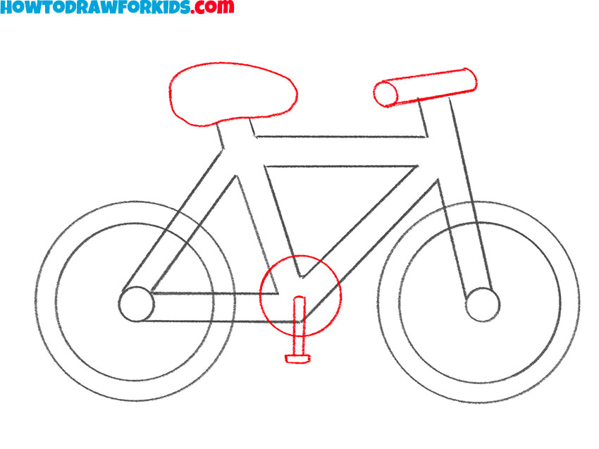 easy way ro draw a bike
