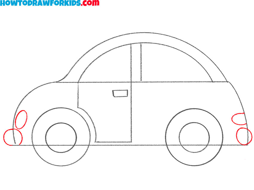 easy way ro draw a car