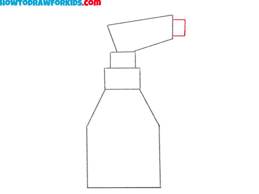 easy way to draw a spray