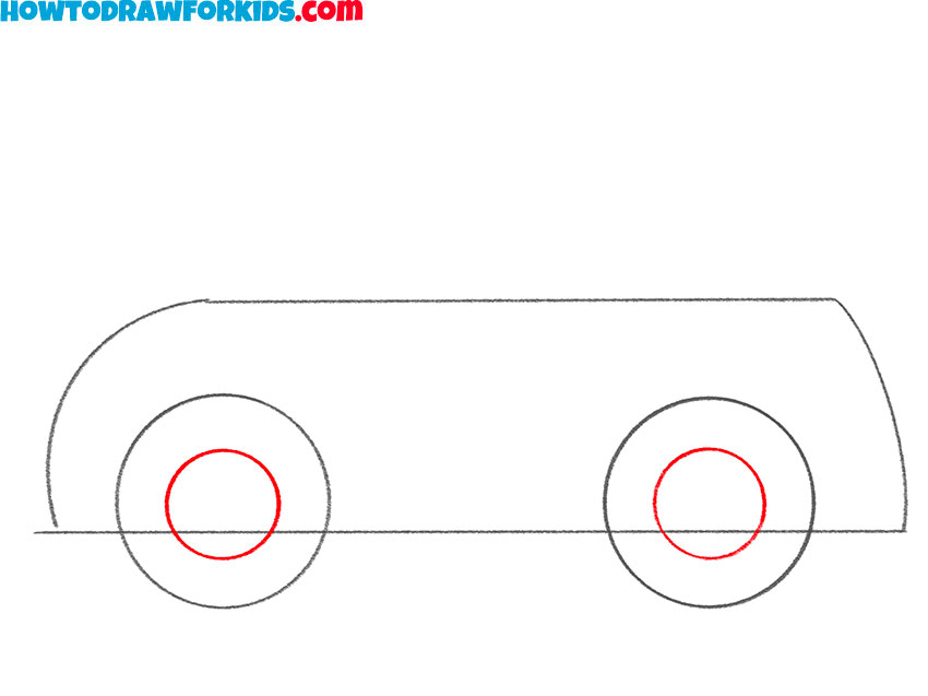 how to draw a car easy for kids
