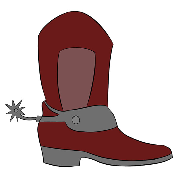 How to Draw a Cowboy Boot