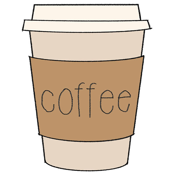 How to Draw a Cup of Coffee Easy Drawing Tutorial For Kids