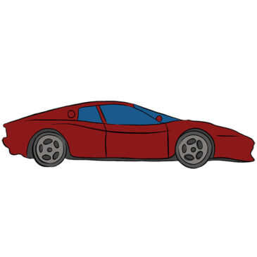 How to Draw a Ferrari