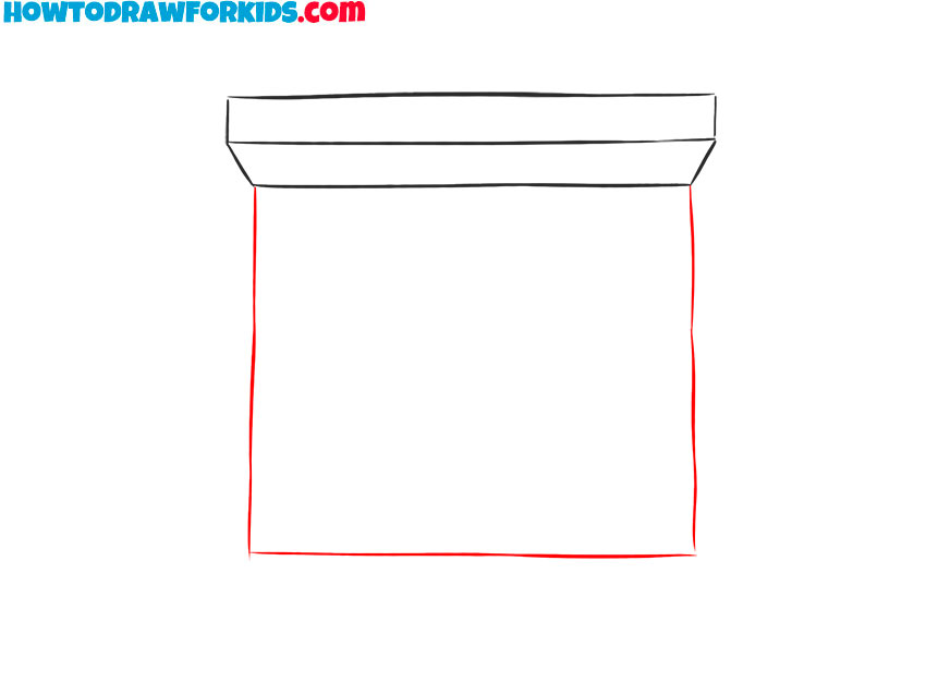 how to draw a fireplace very easy