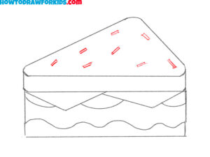 How to Draw a Sandwich - Easy Drawing Tutorial For Kids