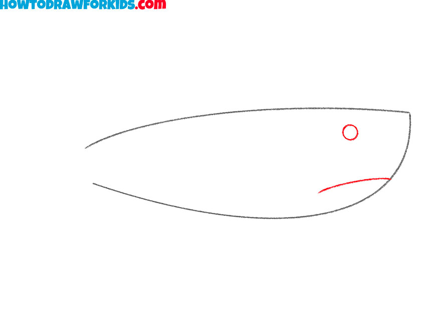 how to draw a shark easy for kids
