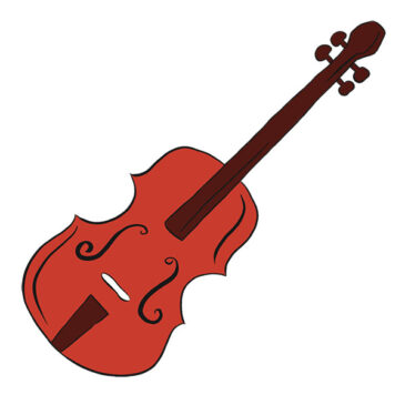 How to Draw a Violin