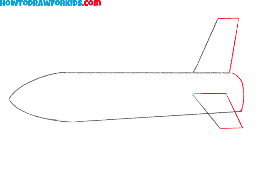 how to draw an airplane easy step by step