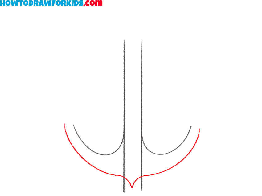how to draw an anchor easy step by step