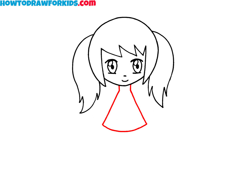 How to Draw an Anime Girl - Easy Drawing Tutorial For Kids