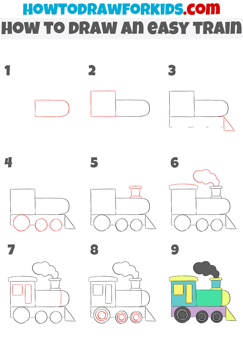 How to draw Vande Bharat Express