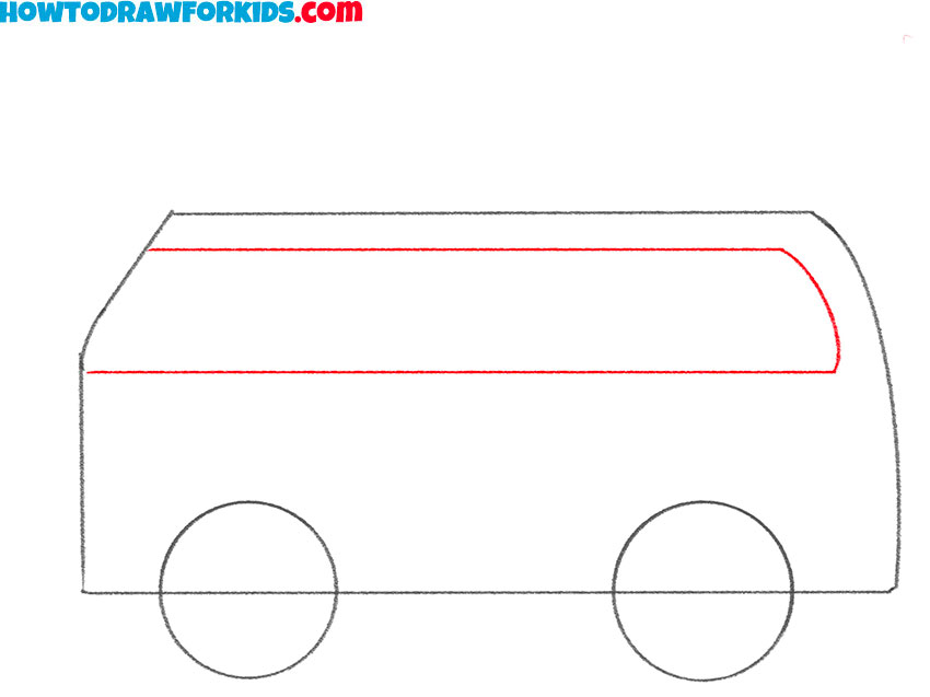 how to draw an easy van easy step by step