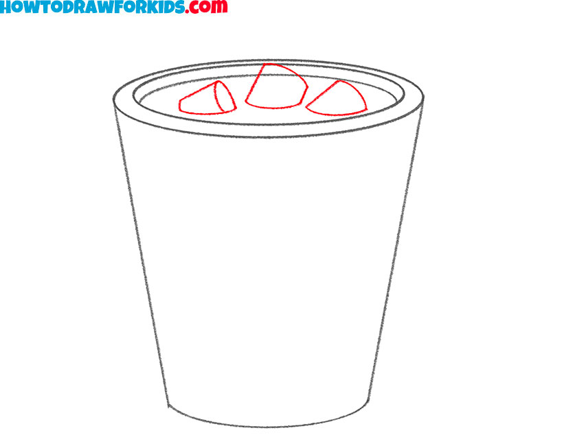 how to draw hot chocolate step by step easy