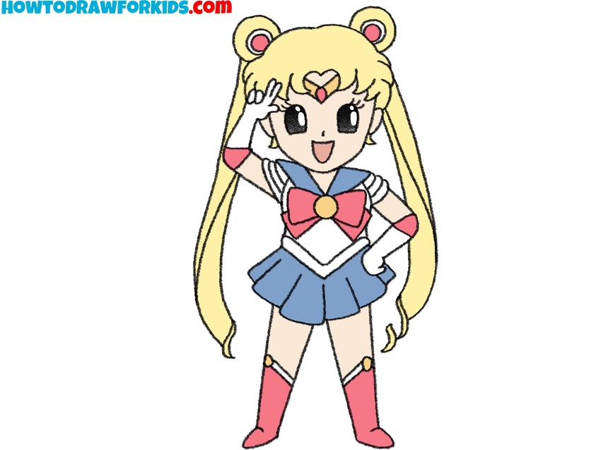 How to draw Sailor Moon featured image