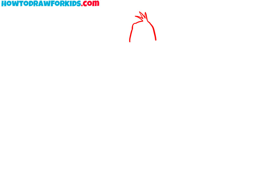 how to draw daffy duck easy