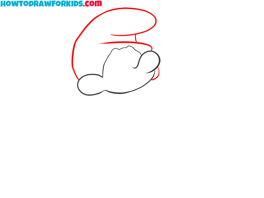 draw a smurf easily