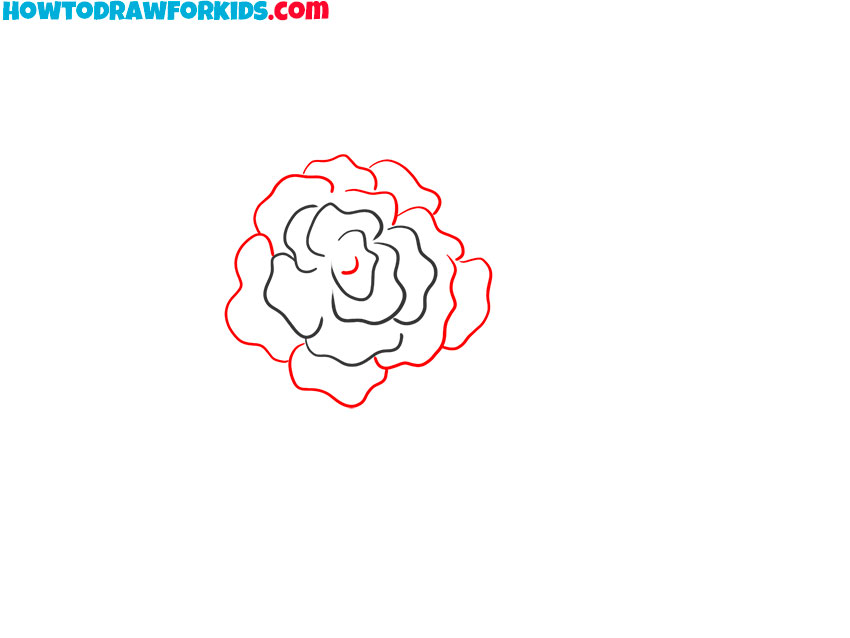 how to draw a flower crown for beginners