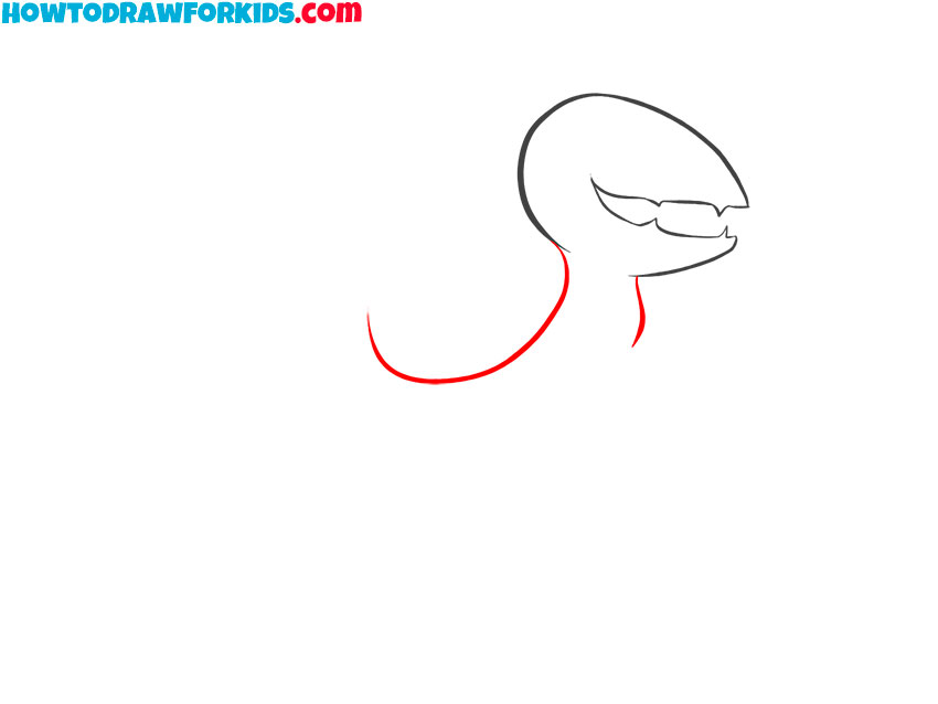 how to draw a raptor easy