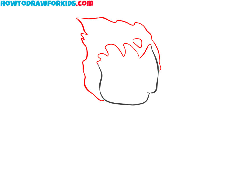 how to draw ghost rider realistic